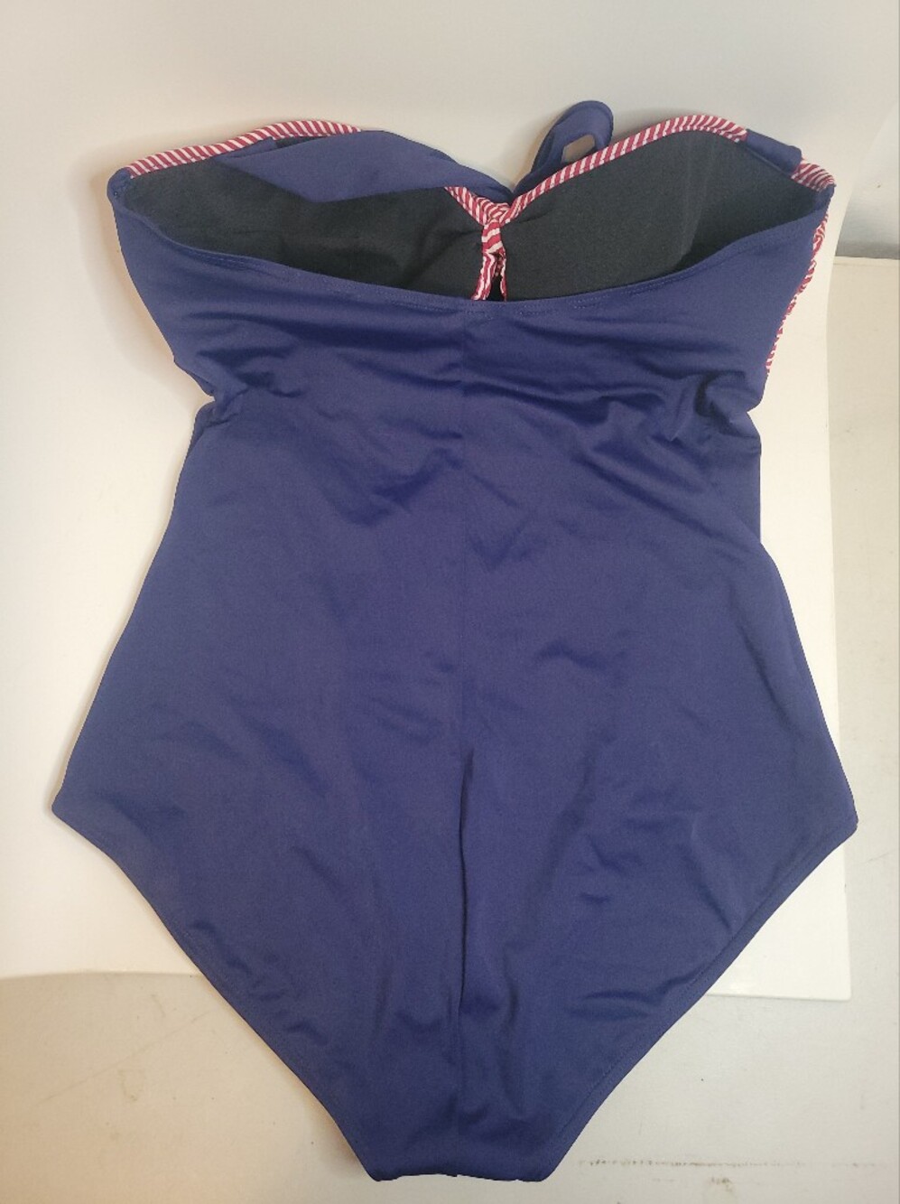 1950s Retro Vintage Push Up Monokini One Piece Swimsuit - Picture 13 of 16